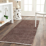 SAFAVIEH Handmade Boston Shirine Coastal Cotton Flatweave Rug