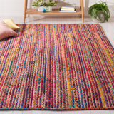 SAFAVIEH Handmade Braided Cissy Boho Cotton & Jute Rug