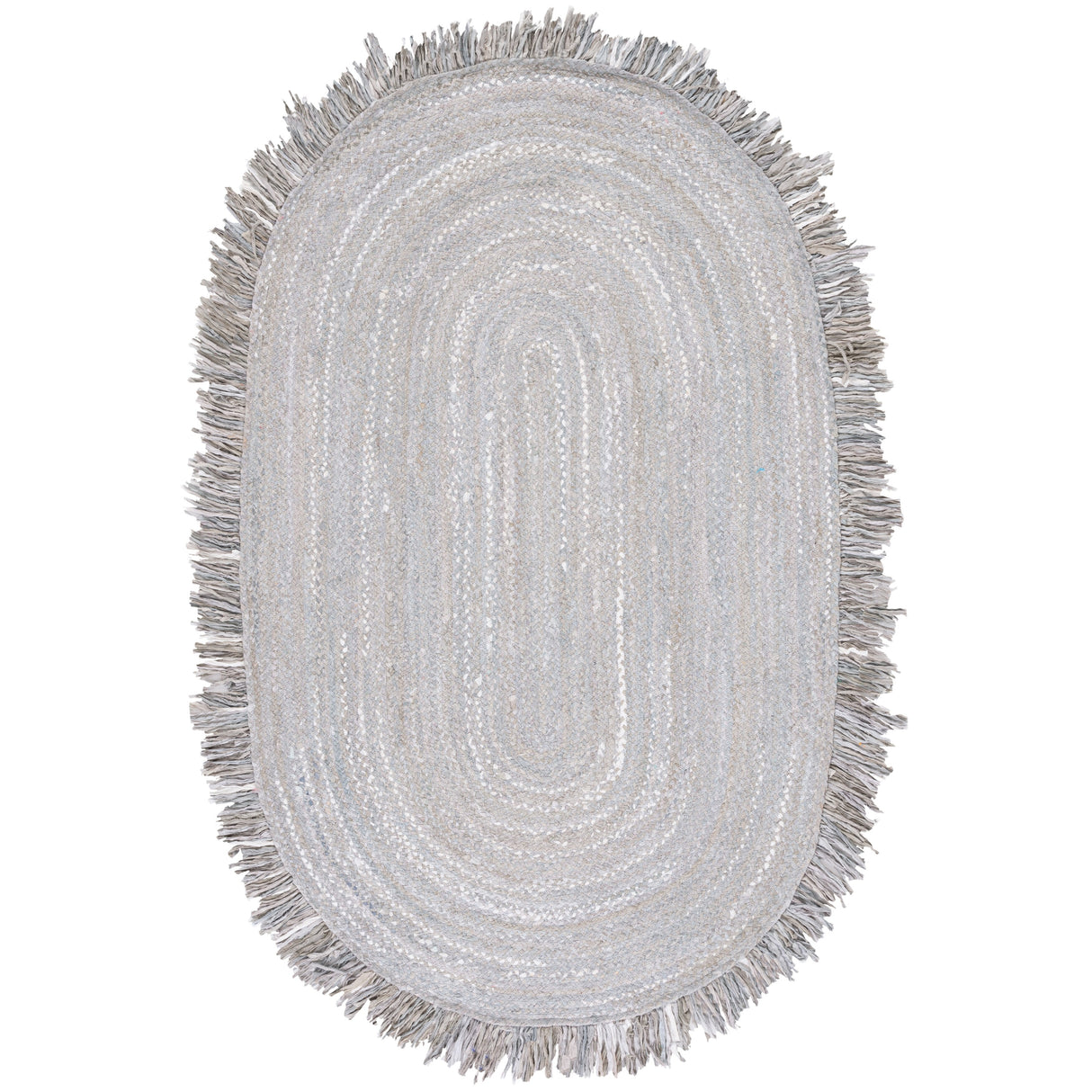 SAFAVIEH Handmade Braided Samya Country Cotton Rug with Fringe