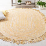 SAFAVIEH Handmade Braided Samya Country Cotton Rug with Fringe