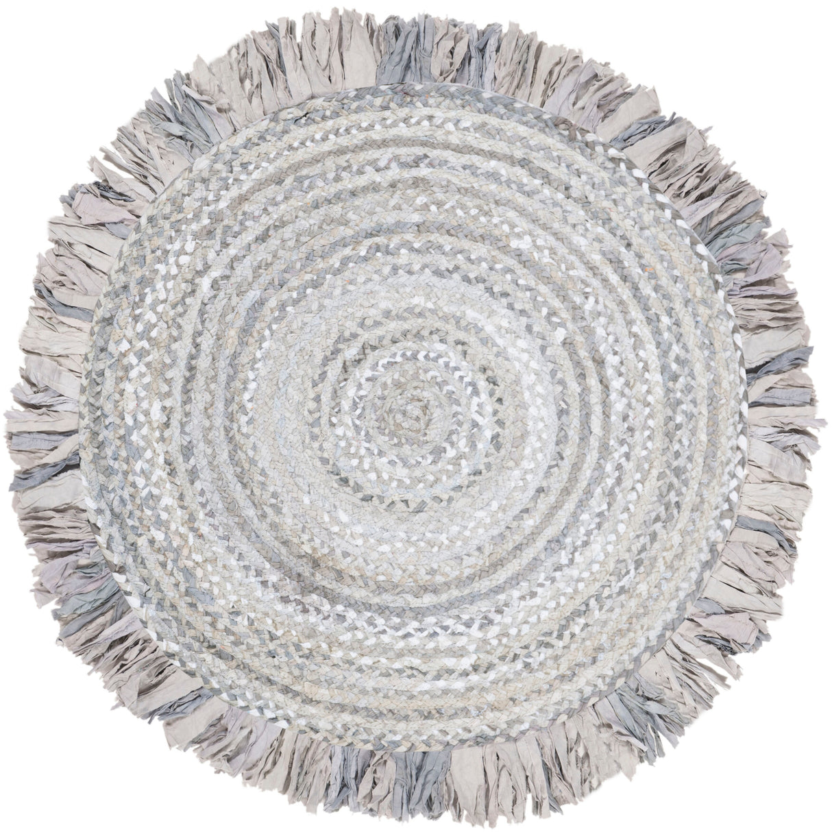 SAFAVIEH Handmade Braided Samya Country Cotton Rug with Fringe