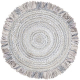 SAFAVIEH Handmade Braided Samya Country Cotton Rug with Fringe