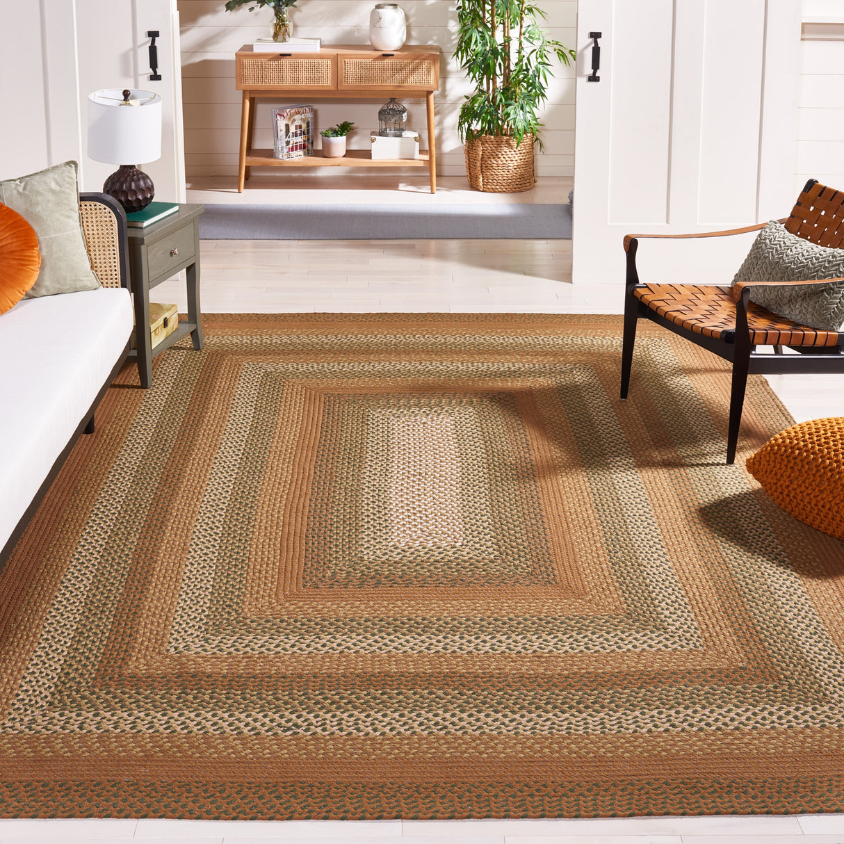 SAFAVIEH Handmade Braided Sylvianne Cotton Rug