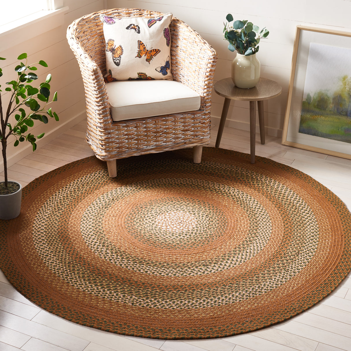 SAFAVIEH Handmade Braided Sylvianne Cotton Rug