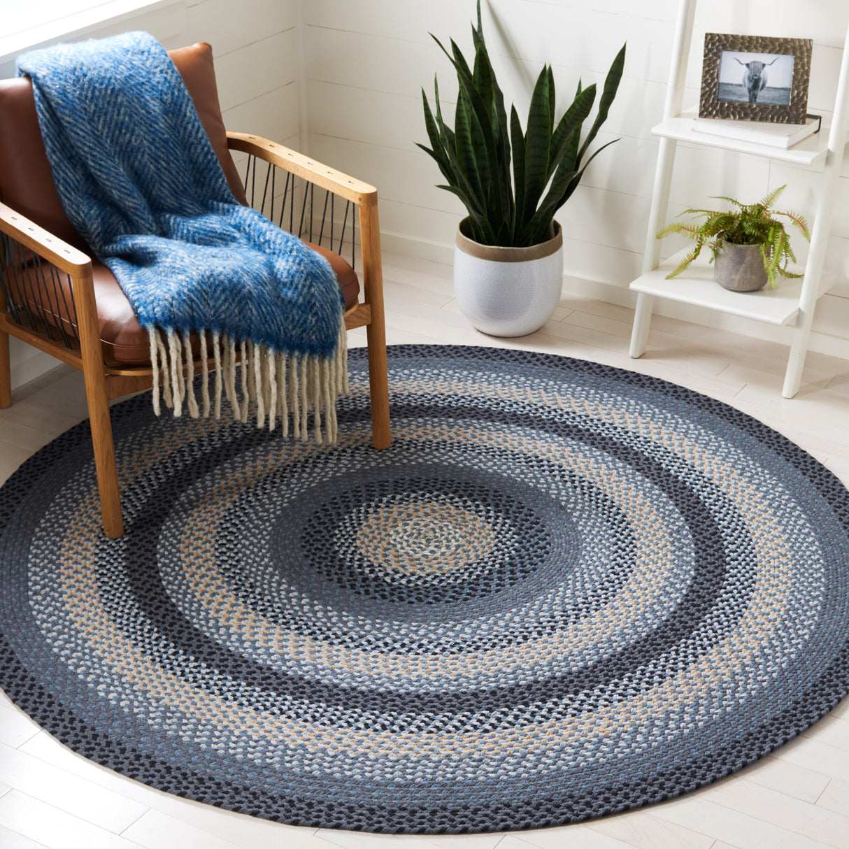 SAFAVIEH Handmade Braided Sylvianne Cotton Rug