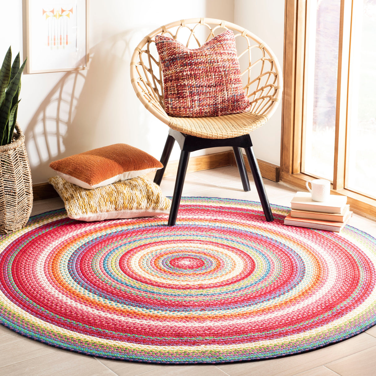 SAFAVIEH Handmade Braided Vidolina Country Rug