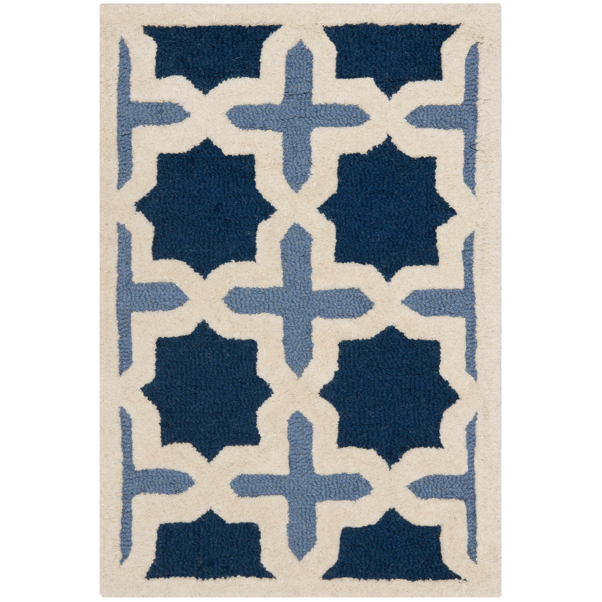 SAFAVIEH Handmade Cambridge Adelgund Modern Moroccan Wool Rug