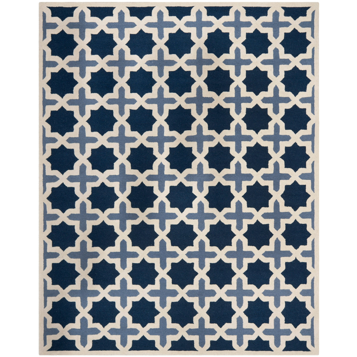 SAFAVIEH Handmade Cambridge Adelgund Modern Moroccan Wool Rug