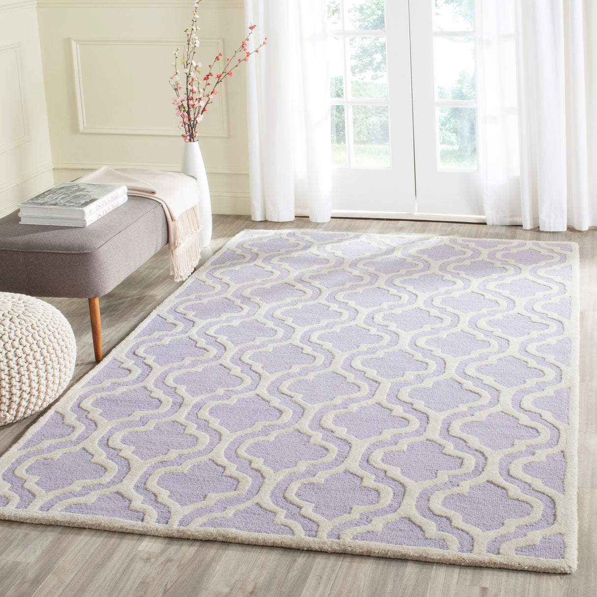 SAFAVIEH Handmade Cambridge Allana Modern Moroccan Wool Rug