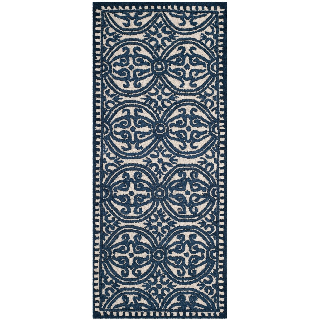 SAFAVIEH Handmade Cambridge Angiola Modern Moroccan Wool Rug