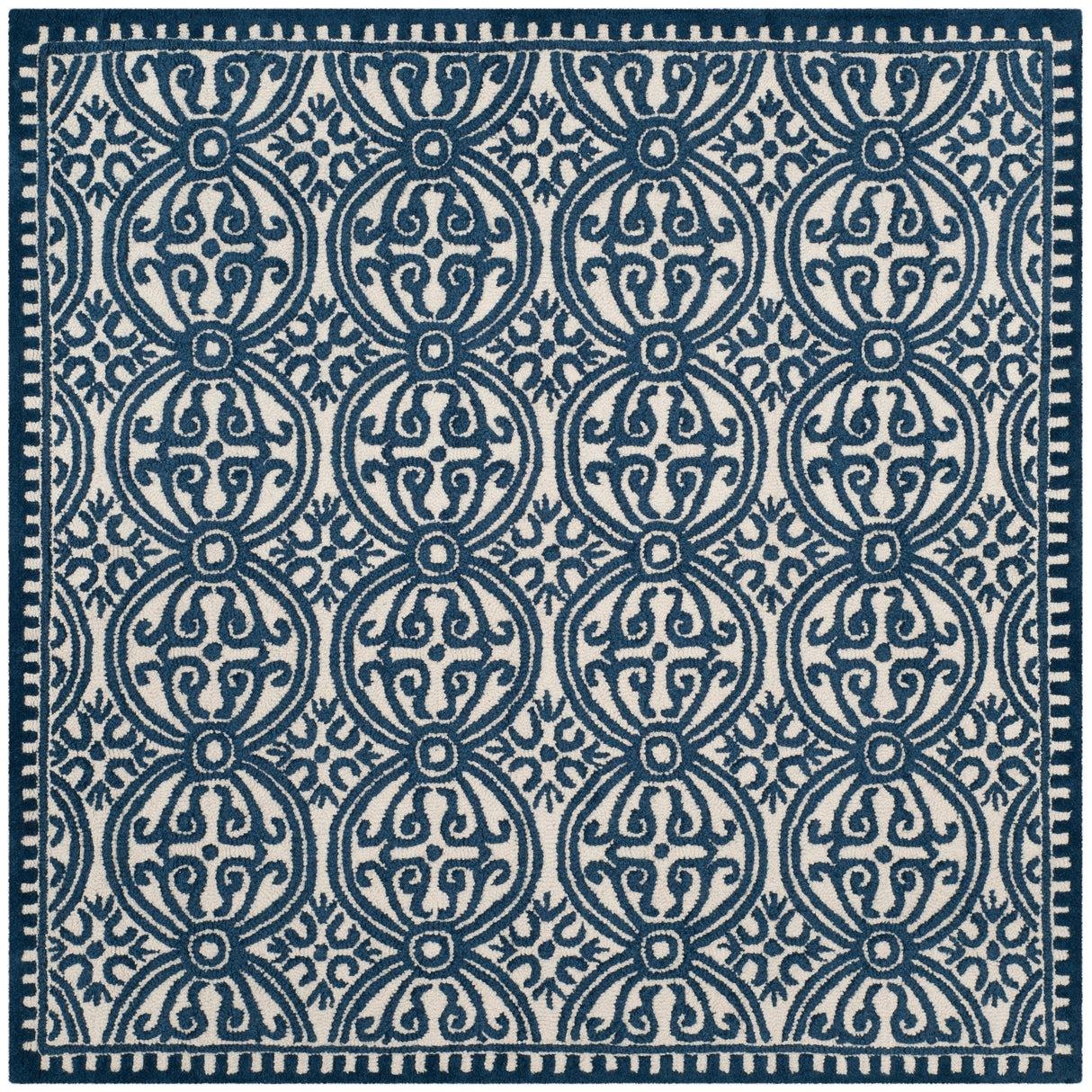 SAFAVIEH Handmade Cambridge Angiola Modern Moroccan Wool Rug