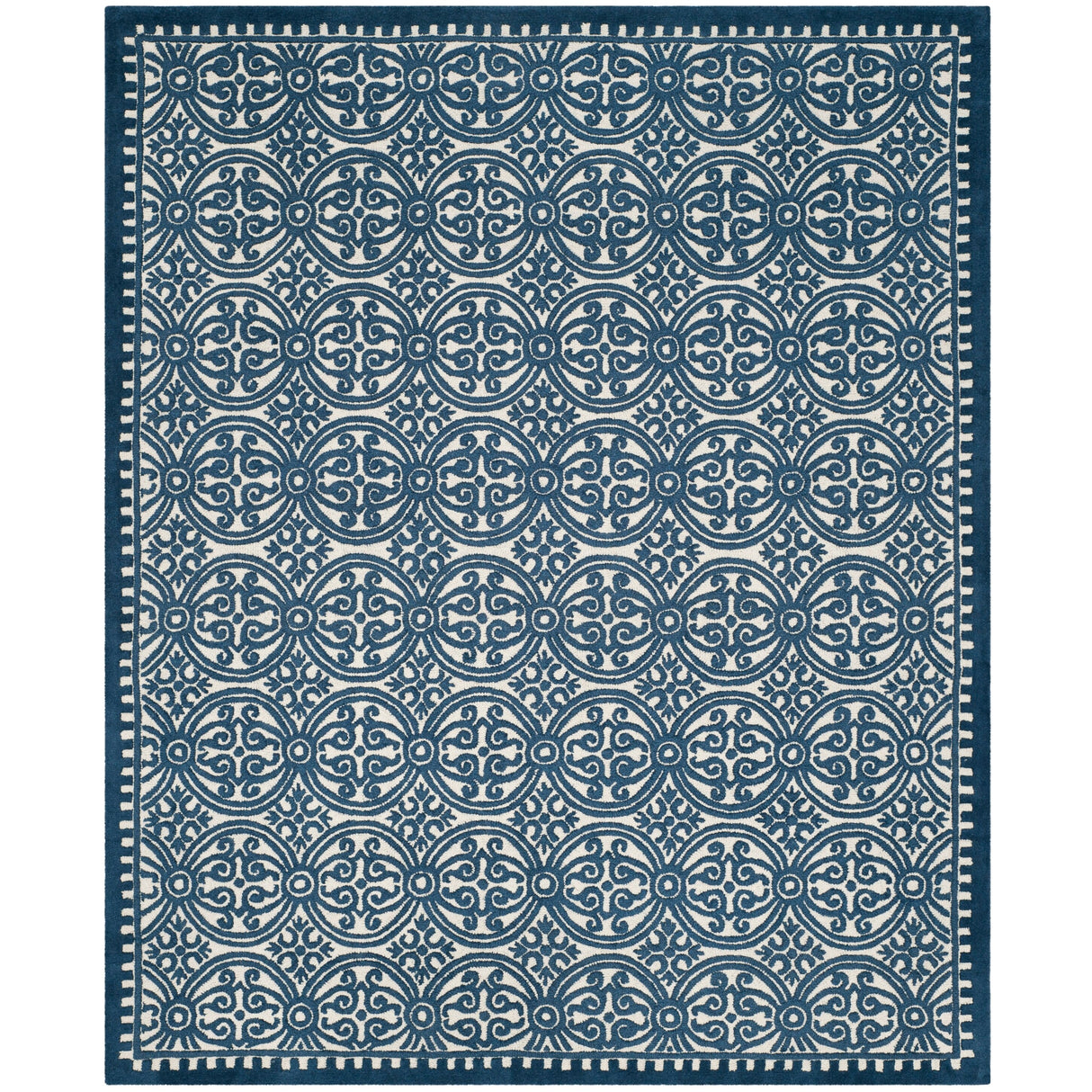 SAFAVIEH Handmade Cambridge Angiola Modern Moroccan Wool Rug