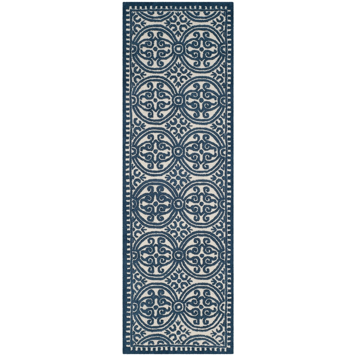 SAFAVIEH Handmade Cambridge Angiola Modern Moroccan Wool Rug