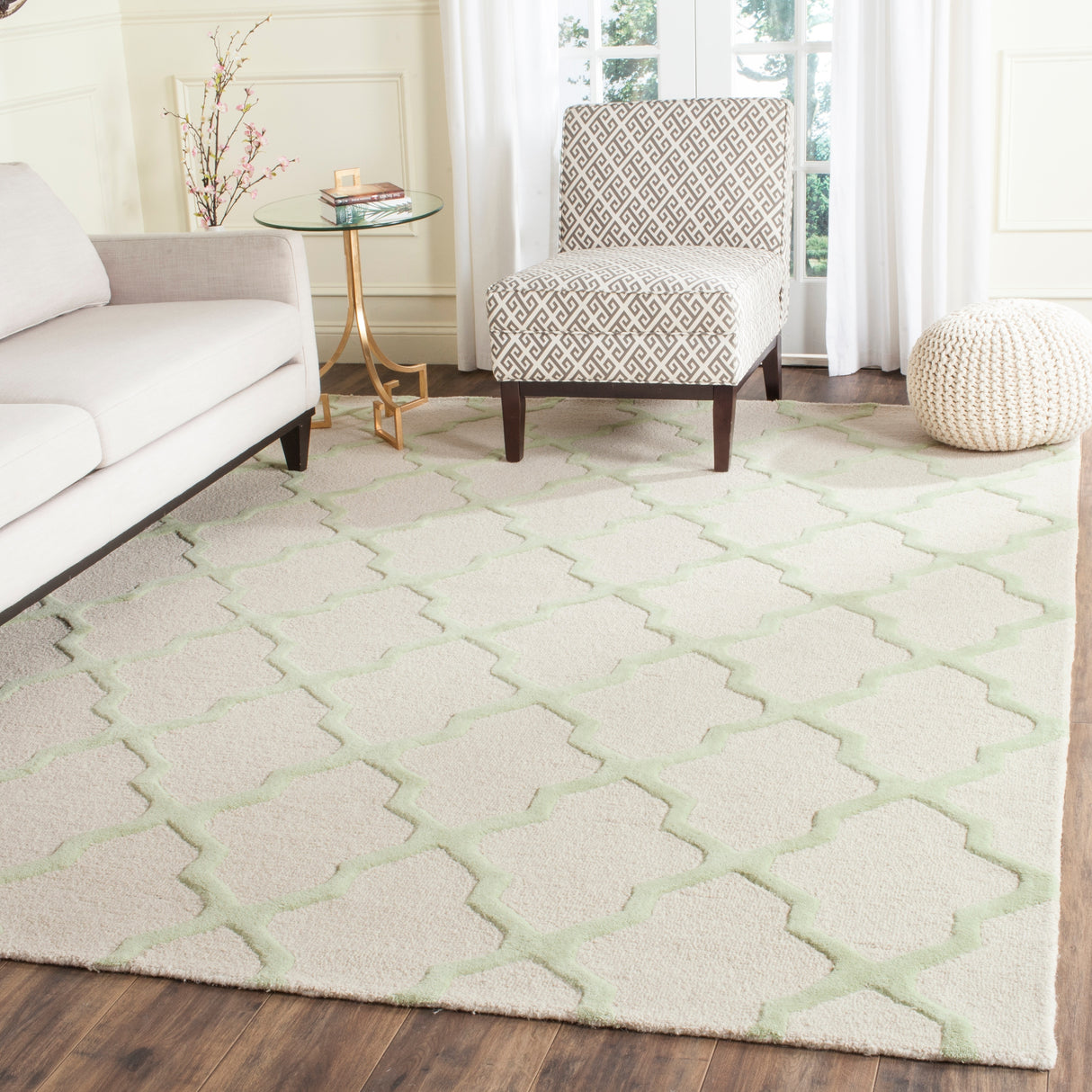 SAFAVIEH Handmade Cambridge Eirny Moroccan Trellis Wool Rug