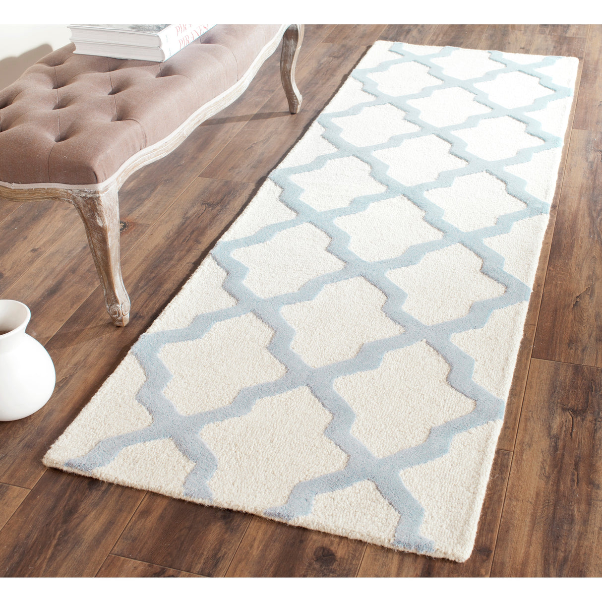 SAFAVIEH Handmade Cambridge Eirny Moroccan Trellis Wool Rug