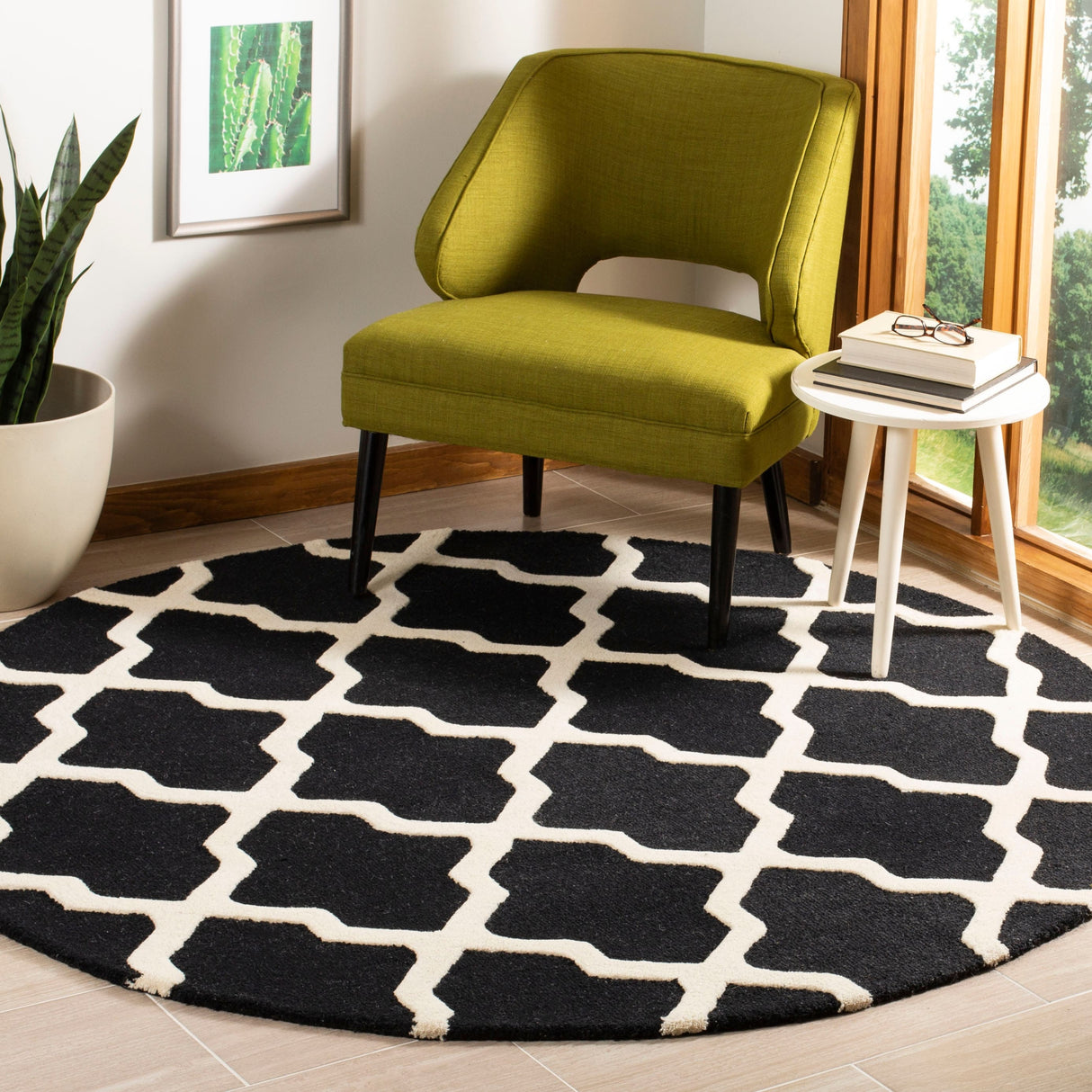 SAFAVIEH Handmade Cambridge Eirny Moroccan Trellis Wool Rug