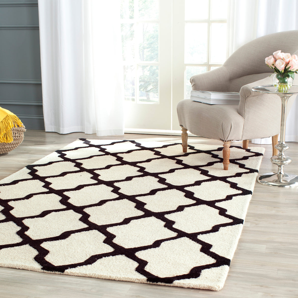 SAFAVIEH Handmade Cambridge Eirny Moroccan Trellis Wool Rug