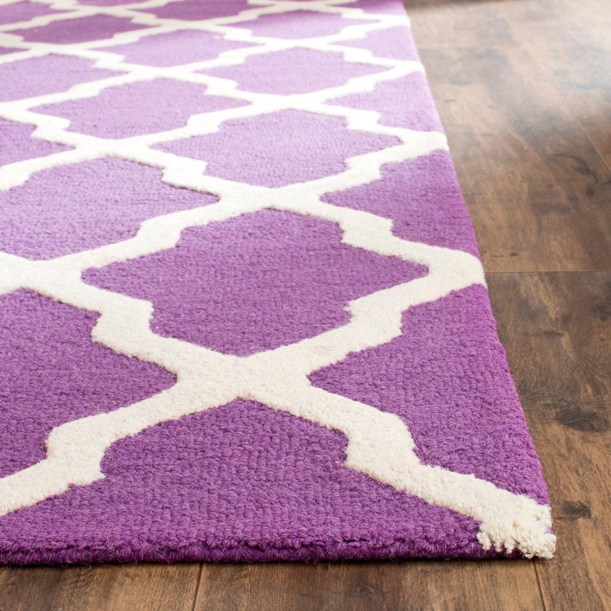 SAFAVIEH Handmade Cambridge Eirny Moroccan Trellis Wool Rug