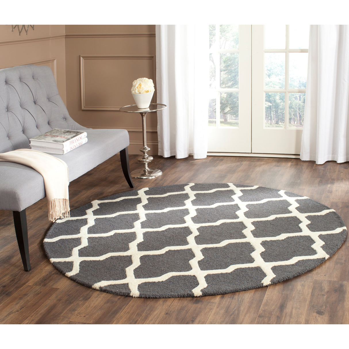 SAFAVIEH Handmade Cambridge Eirny Moroccan Trellis Wool Rug