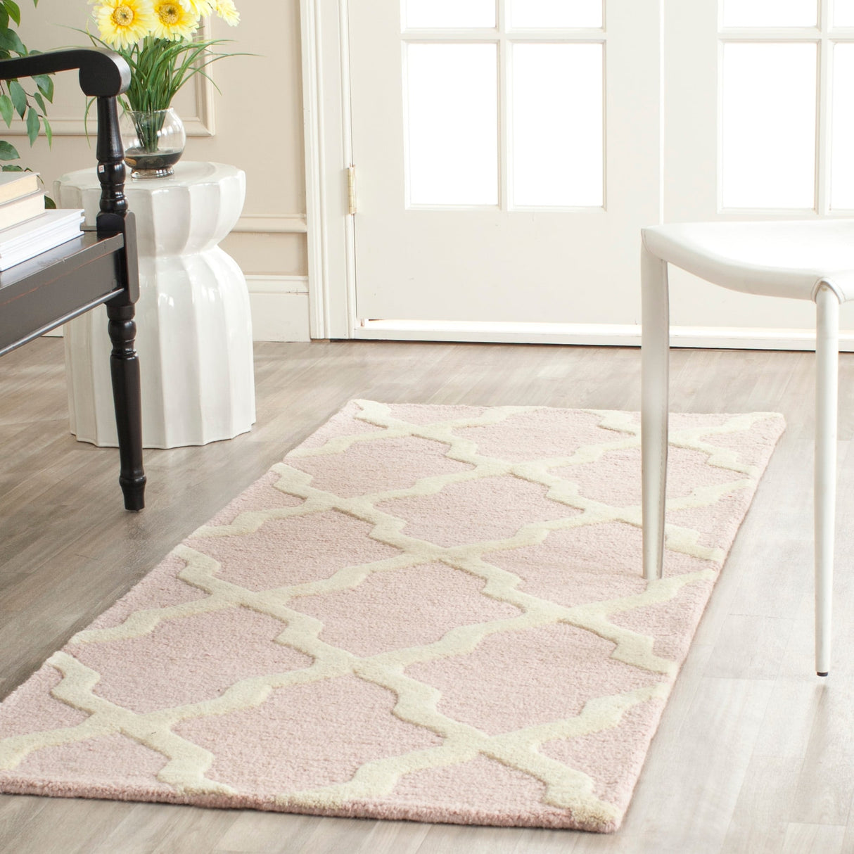 SAFAVIEH Handmade Cambridge Eirny Moroccan Trellis Wool Rug