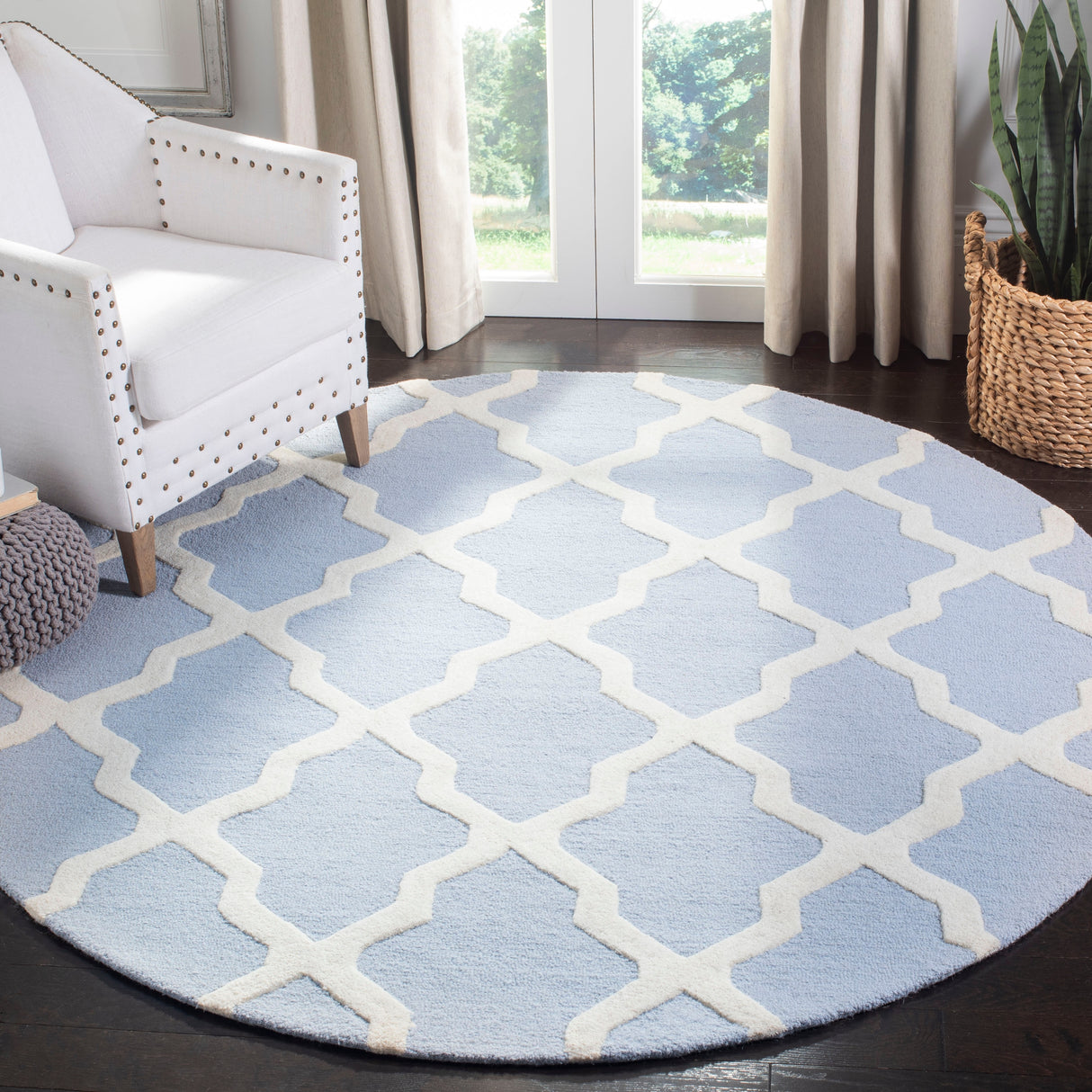 SAFAVIEH Handmade Cambridge Eirny Moroccan Trellis Wool Rug