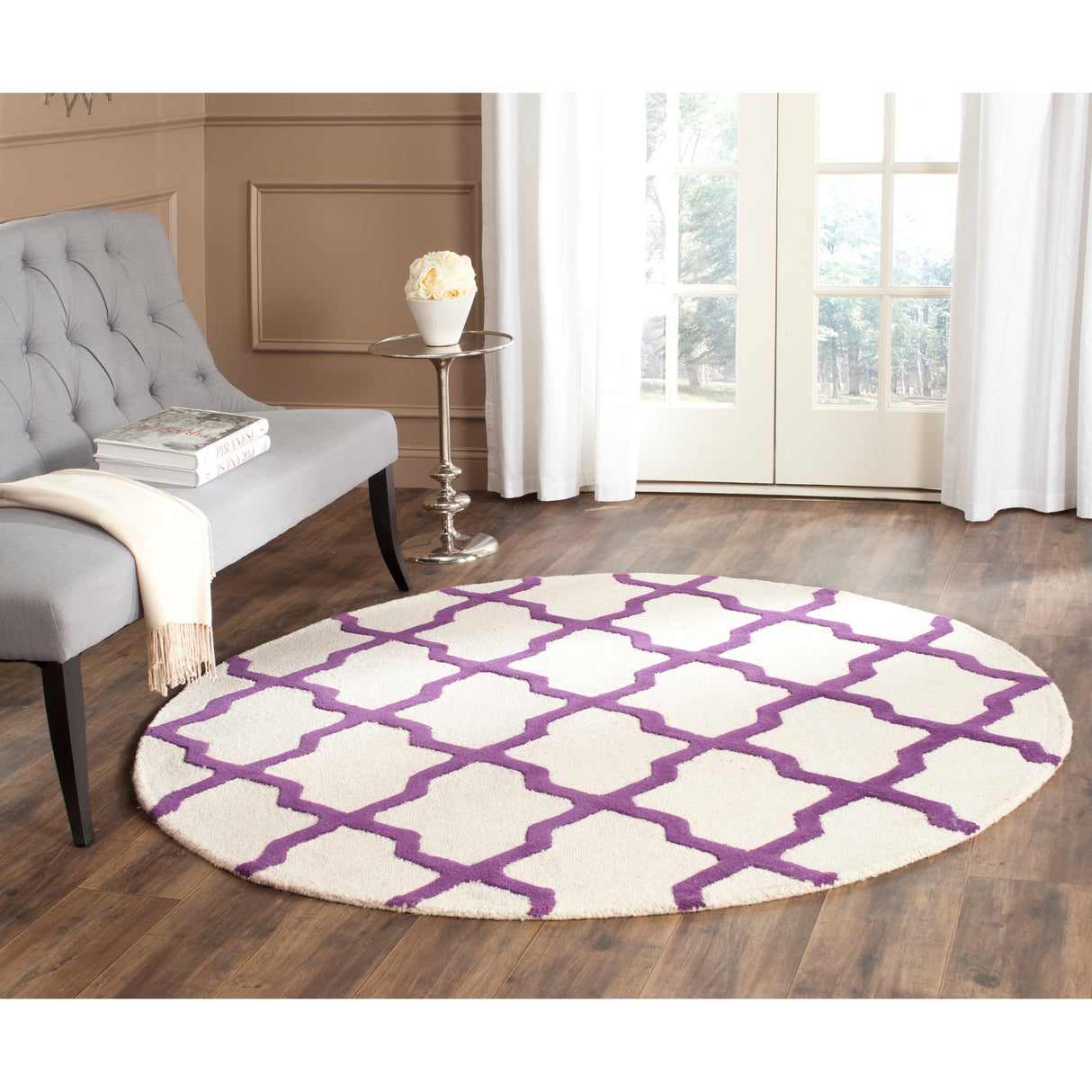 SAFAVIEH Handmade Cambridge Eirny Moroccan Trellis Wool Rug