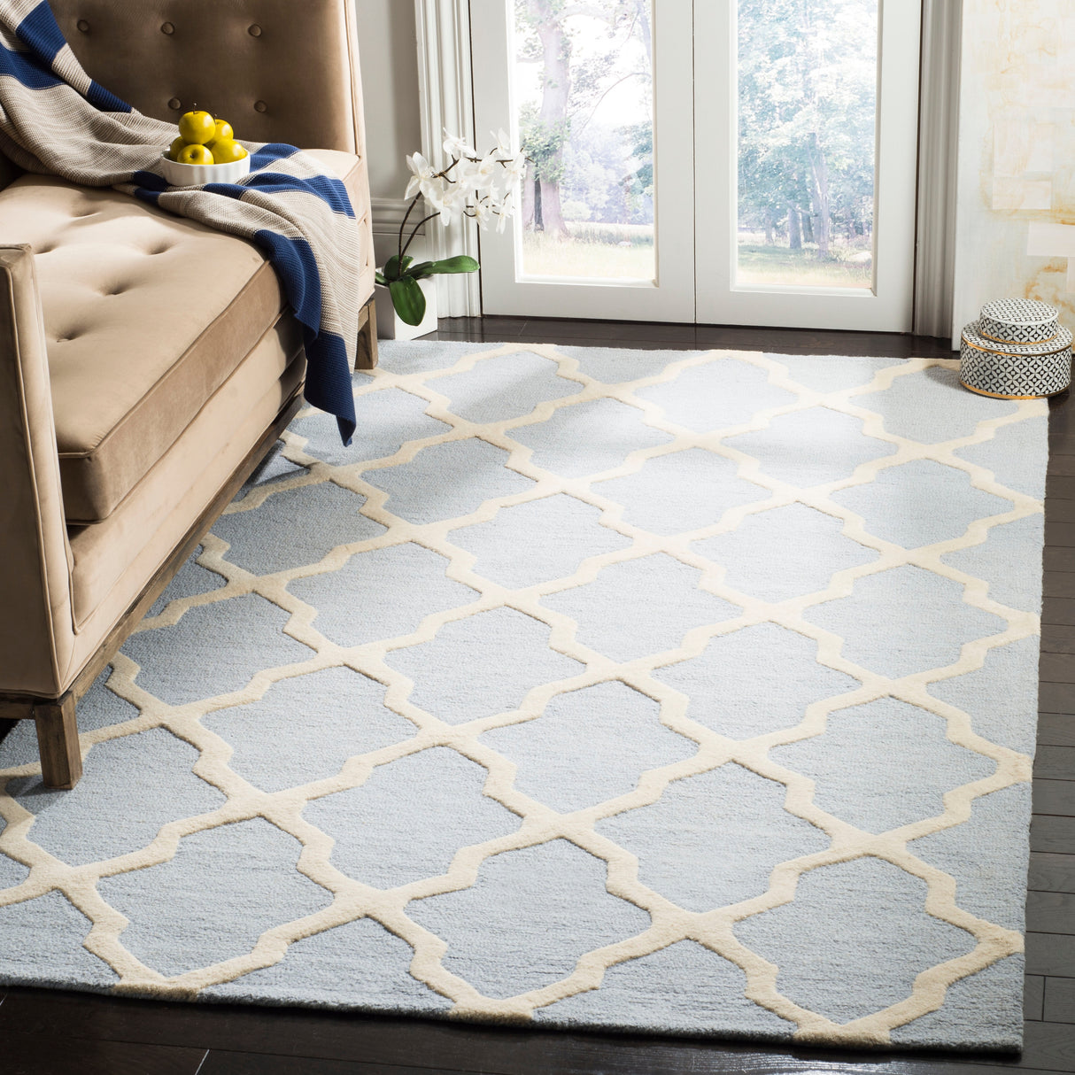 SAFAVIEH Handmade Cambridge Eirny Moroccan Trellis Wool Rug