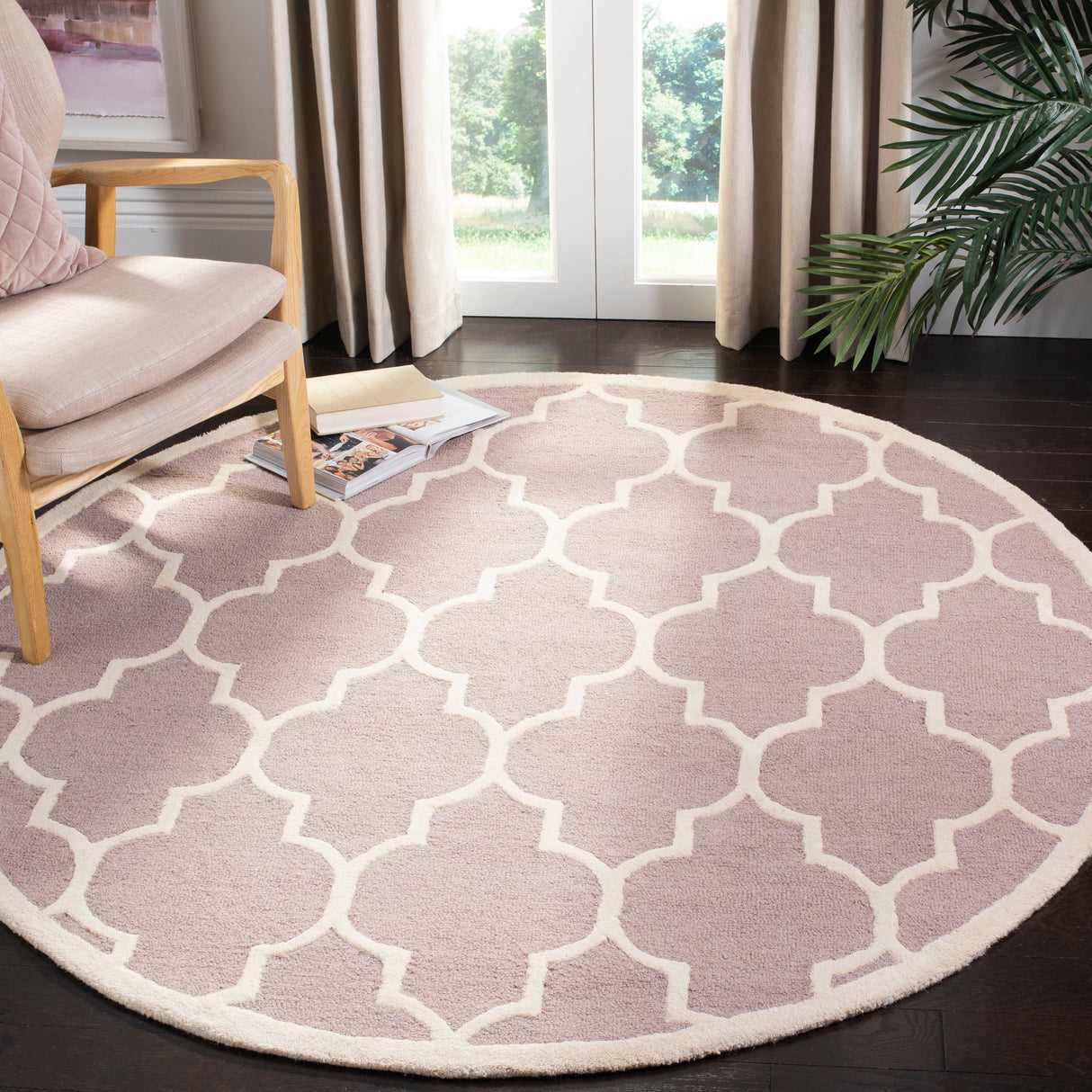 SAFAVIEH Handmade Cambridge Maybell Moroccan Trellis Wool Rug