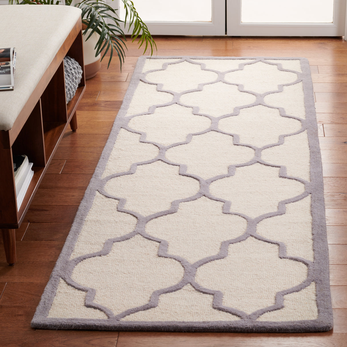 SAFAVIEH Handmade Cambridge Maybell Moroccan Trellis Wool Rug