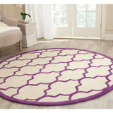 SAFAVIEH Handmade Cambridge Maybell Moroccan Trellis Wool Rug