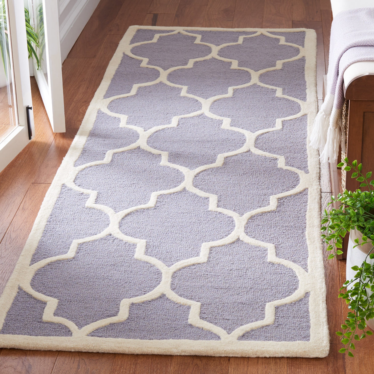 SAFAVIEH Handmade Cambridge Maybell Moroccan Trellis Wool Rug