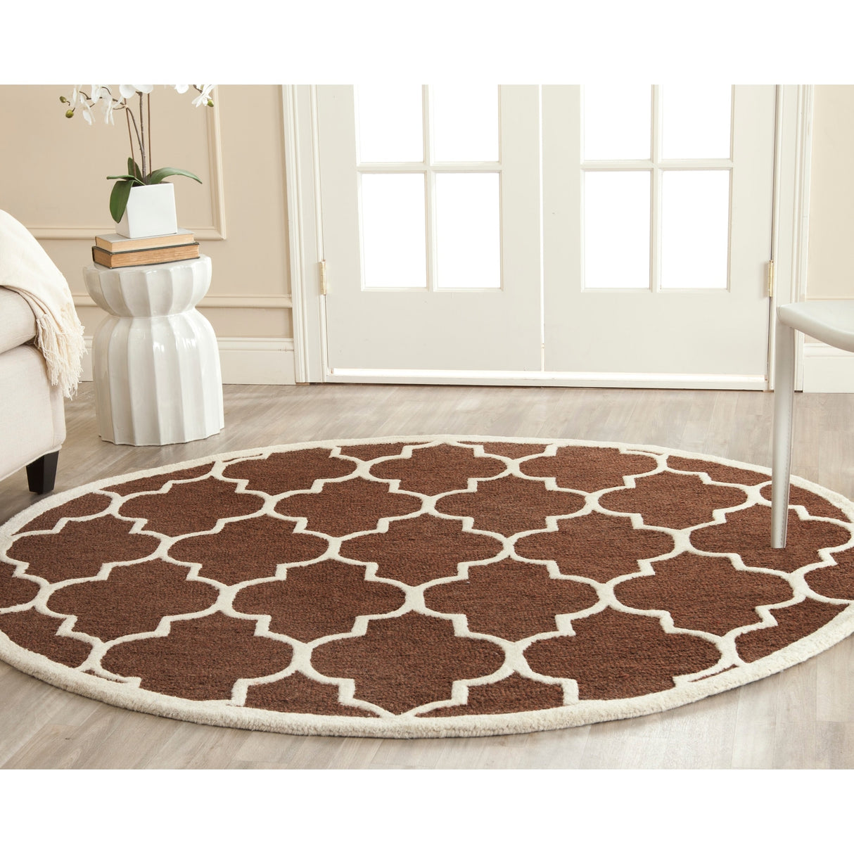 SAFAVIEH Handmade Cambridge Maybell Moroccan Trellis Wool Rug