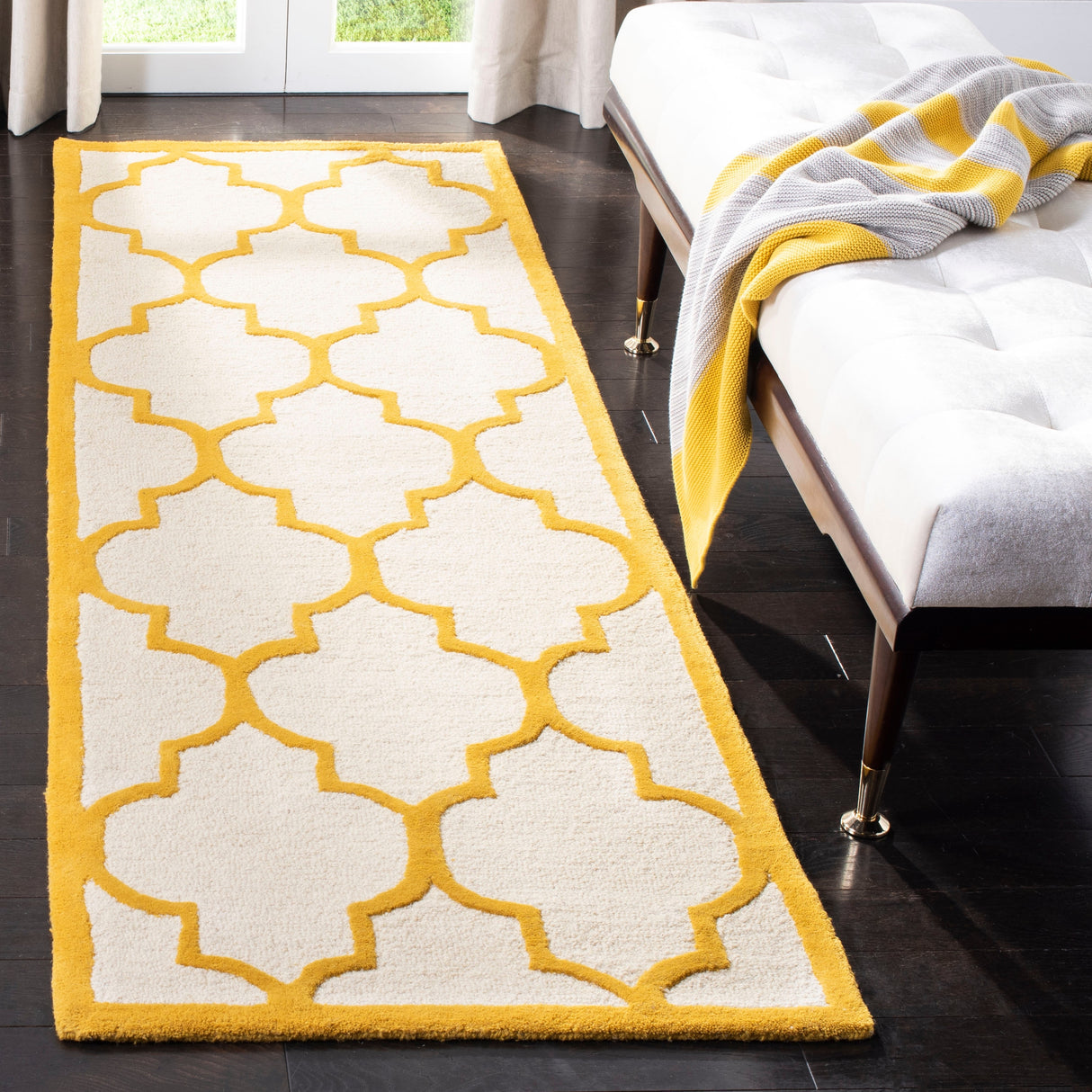 SAFAVIEH Handmade Cambridge Maybell Moroccan Trellis Wool Rug