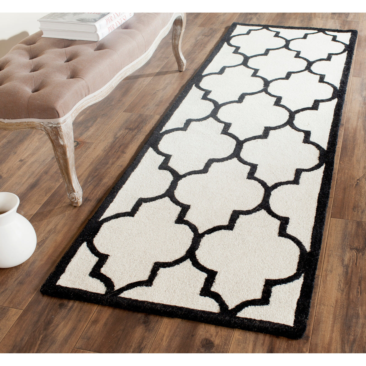 SAFAVIEH Handmade Cambridge Maybell Moroccan Trellis Wool Rug