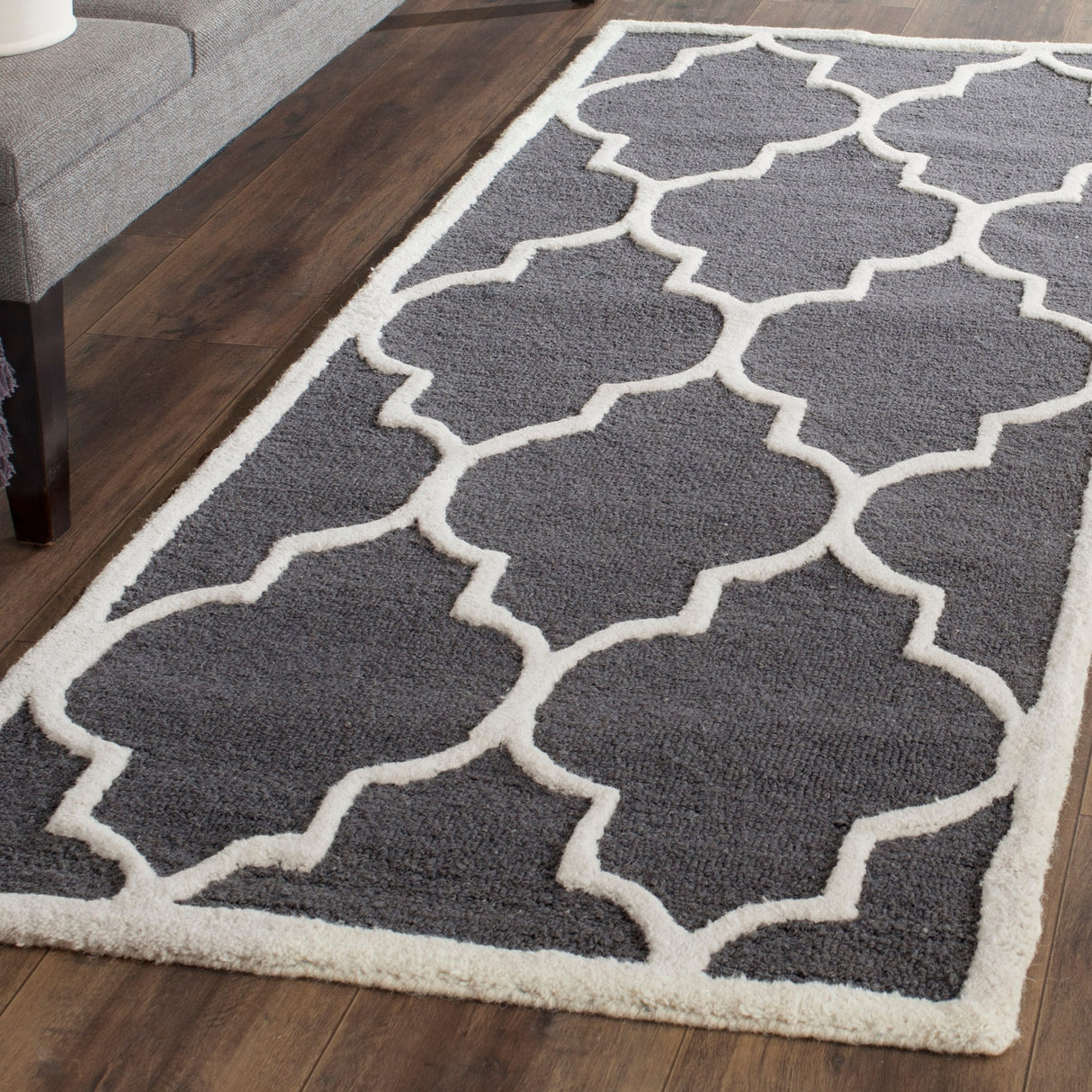 SAFAVIEH Handmade Cambridge Maybell Moroccan Trellis Wool Rug