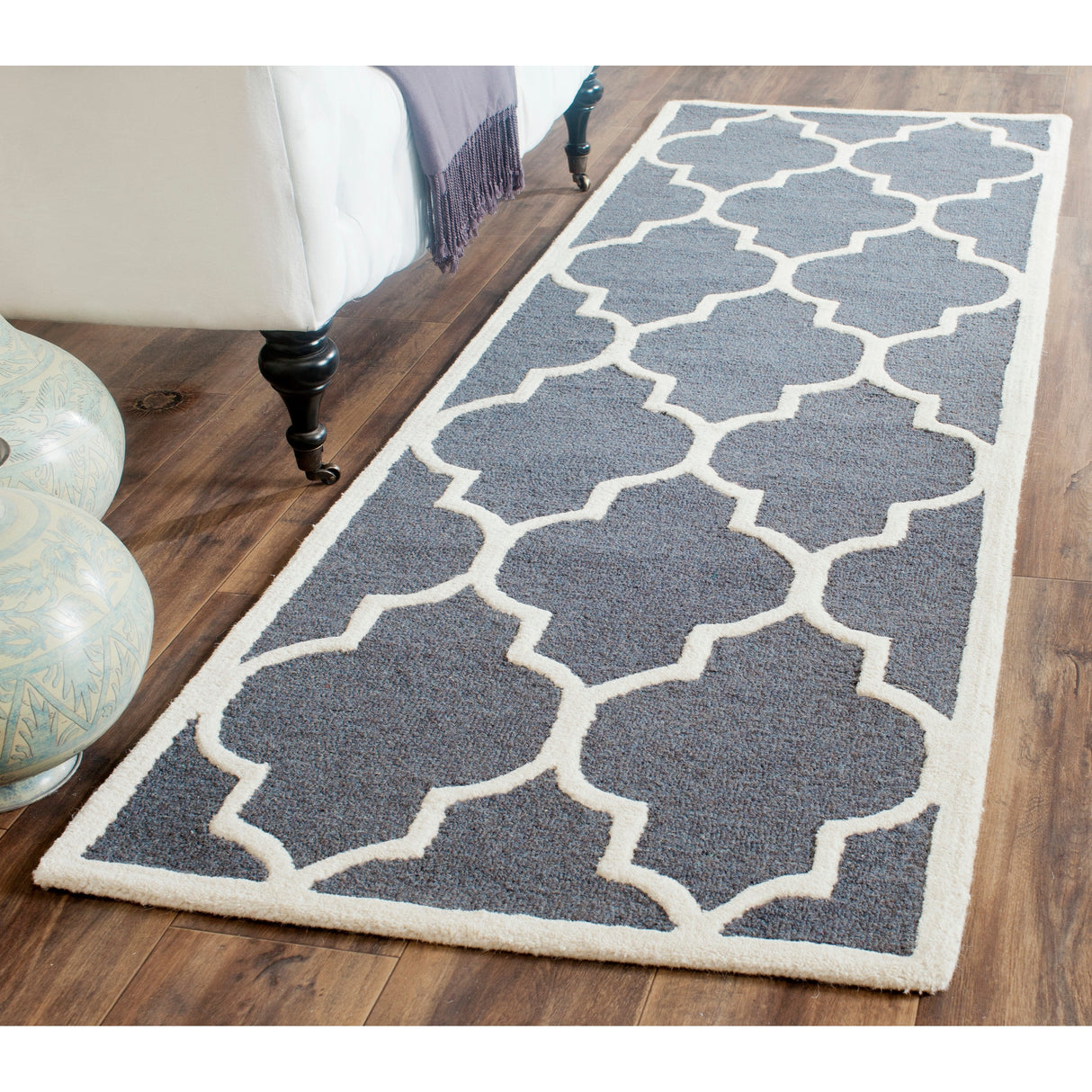 SAFAVIEH Handmade Cambridge Maybell Moroccan Trellis Wool Rug