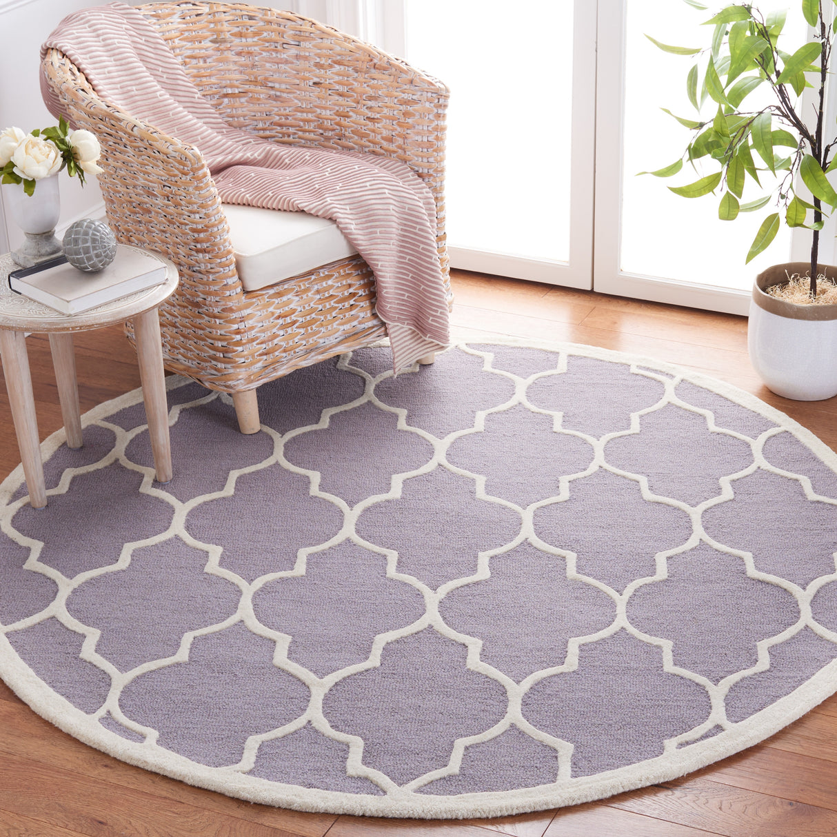 SAFAVIEH Handmade Cambridge Maybell Moroccan Trellis Wool Rug