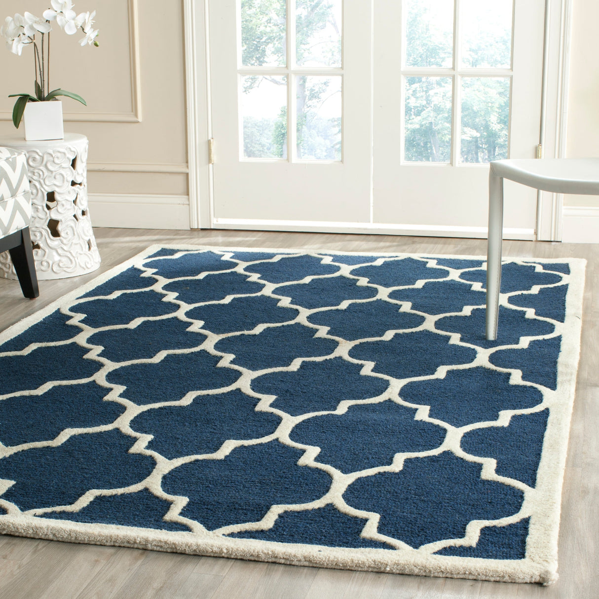 SAFAVIEH Handmade Cambridge Maybell Moroccan Trellis Wool Rug