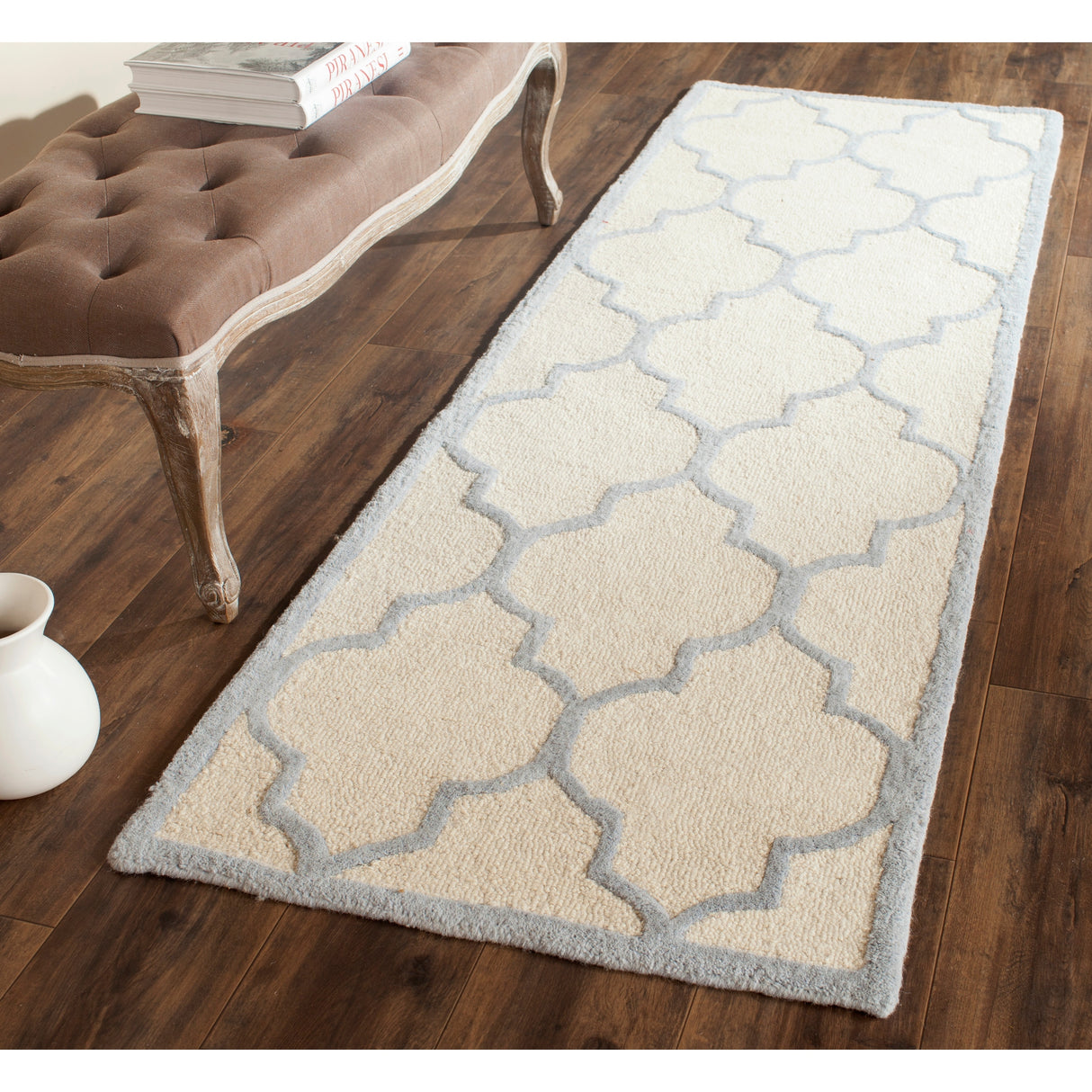 SAFAVIEH Handmade Cambridge Maybell Moroccan Trellis Wool Rug