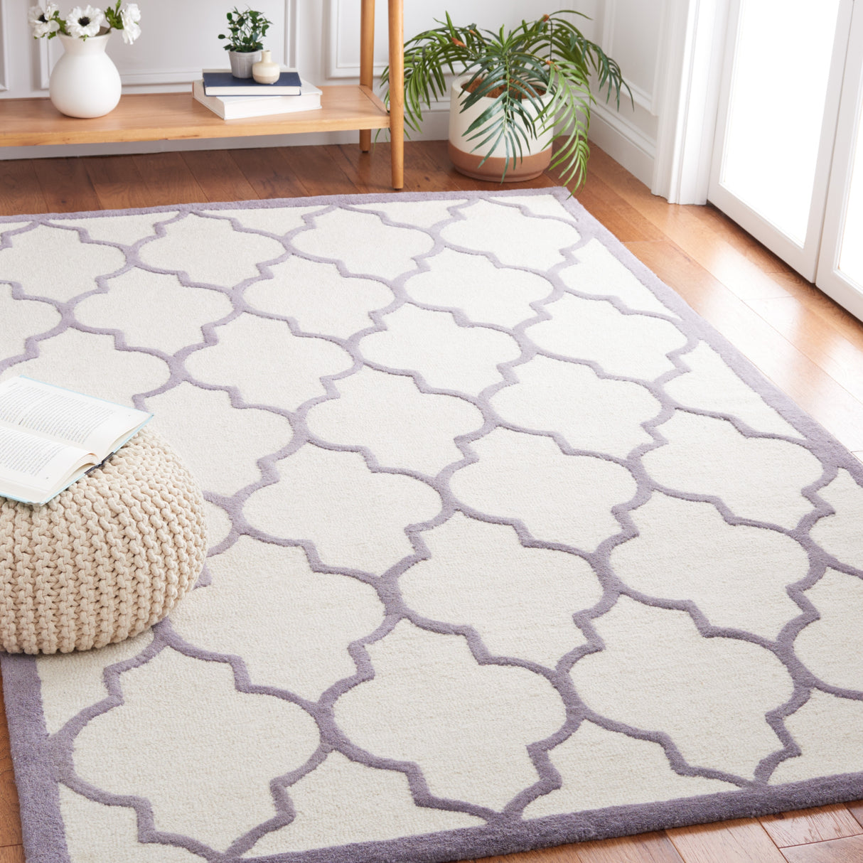 SAFAVIEH Handmade Cambridge Maybell Moroccan Trellis Wool Rug