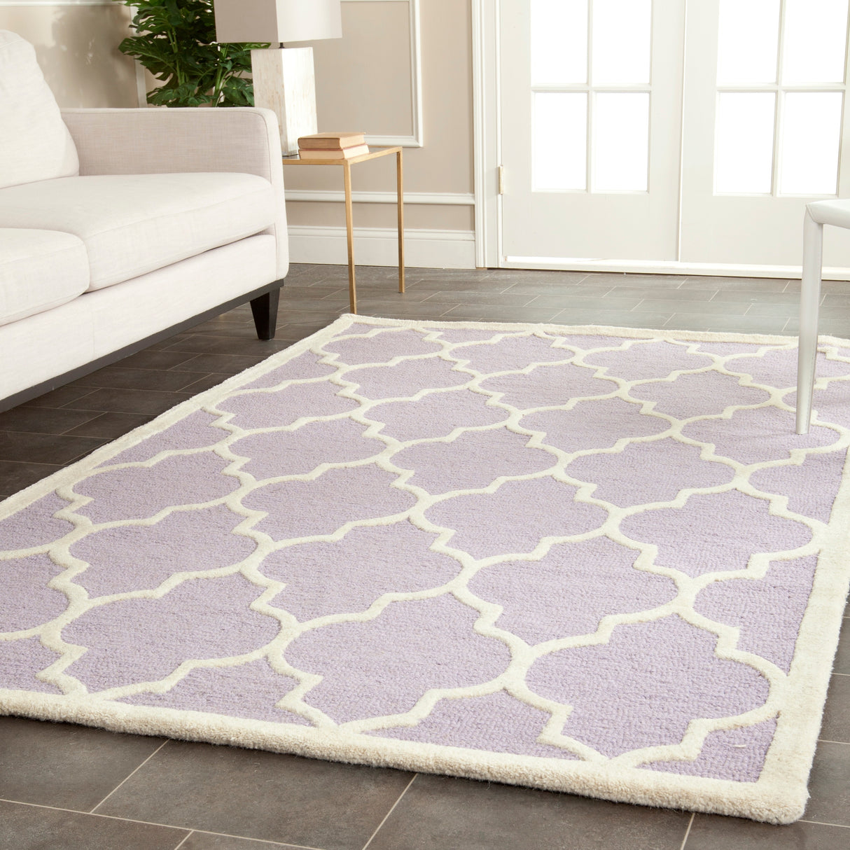 SAFAVIEH Handmade Cambridge Oddny Moroccan Trellis Wool Rug