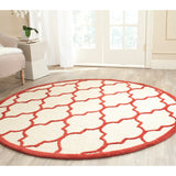 SAFAVIEH Handmade Cambridge Oddny Moroccan Trellis Wool Rug