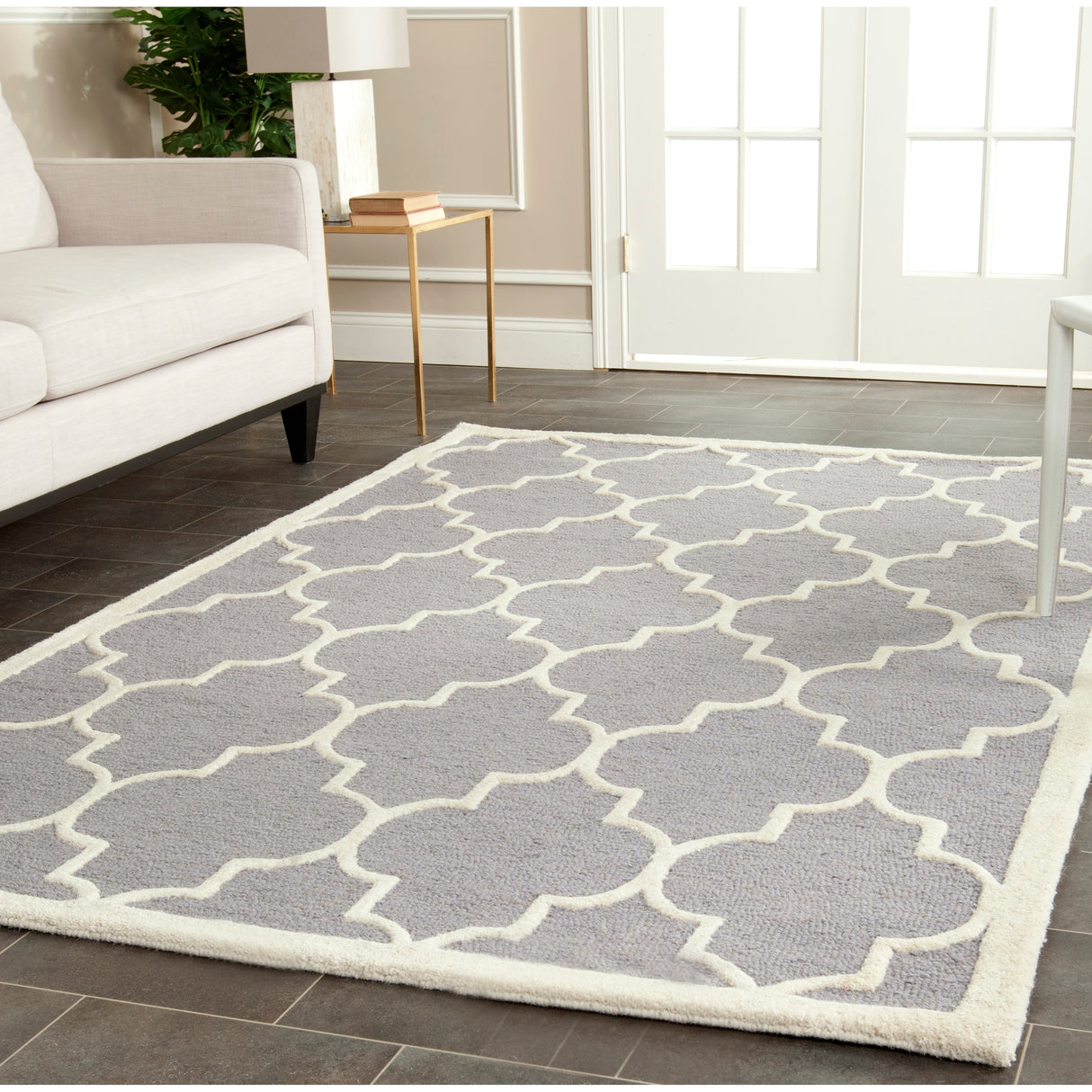 SAFAVIEH Handmade Cambridge Oddny Moroccan Trellis Wool Rug