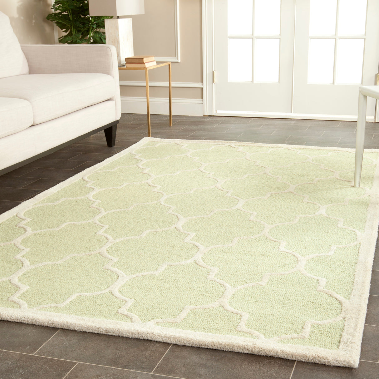 SAFAVIEH Handmade Cambridge Oddny Moroccan Trellis Wool Rug