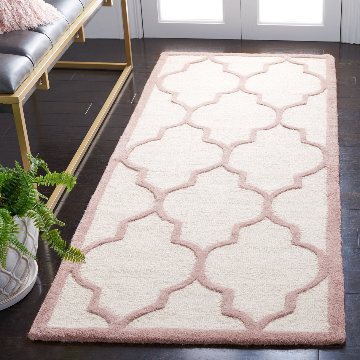 SAFAVIEH Handmade Cambridge Oddny Moroccan Trellis Wool Rug