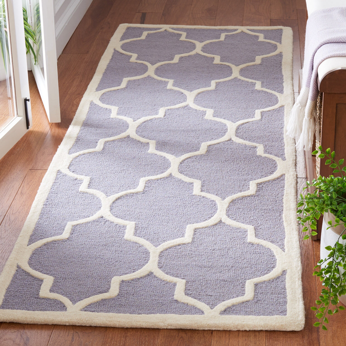 SAFAVIEH Handmade Cambridge Oddny Moroccan Trellis Wool Rug