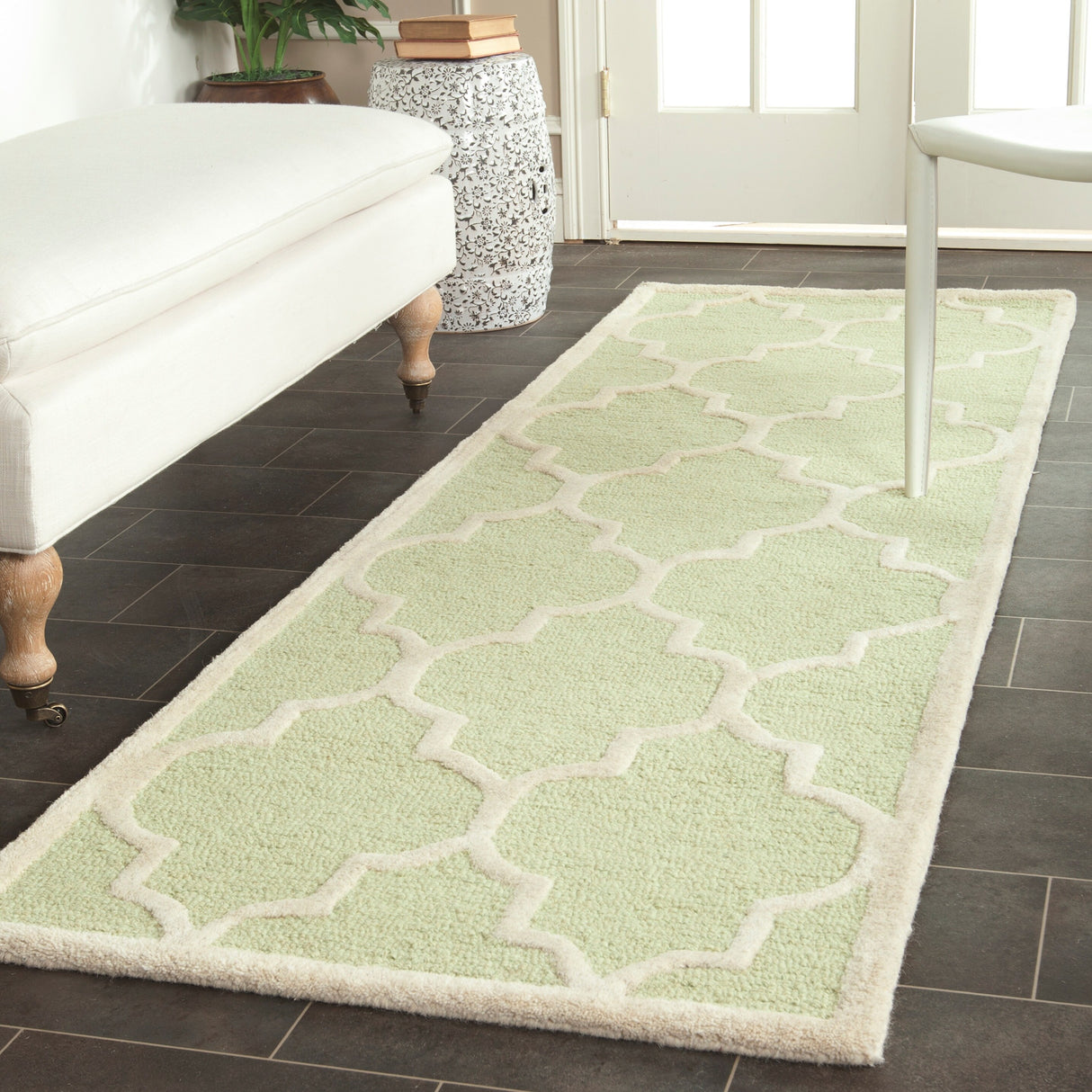 SAFAVIEH Handmade Cambridge Oddny Moroccan Trellis Wool Rug