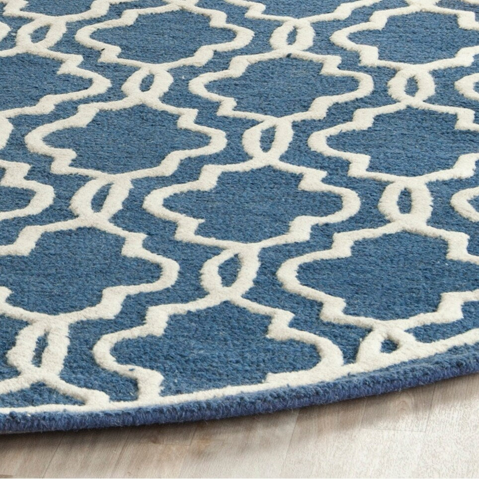 SAFAVIEH Handmade Cambridge Philine Geometric Wool Rug