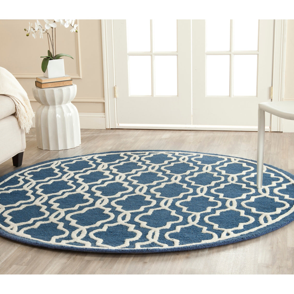 SAFAVIEH Handmade Cambridge Philine Geometric Wool Rug