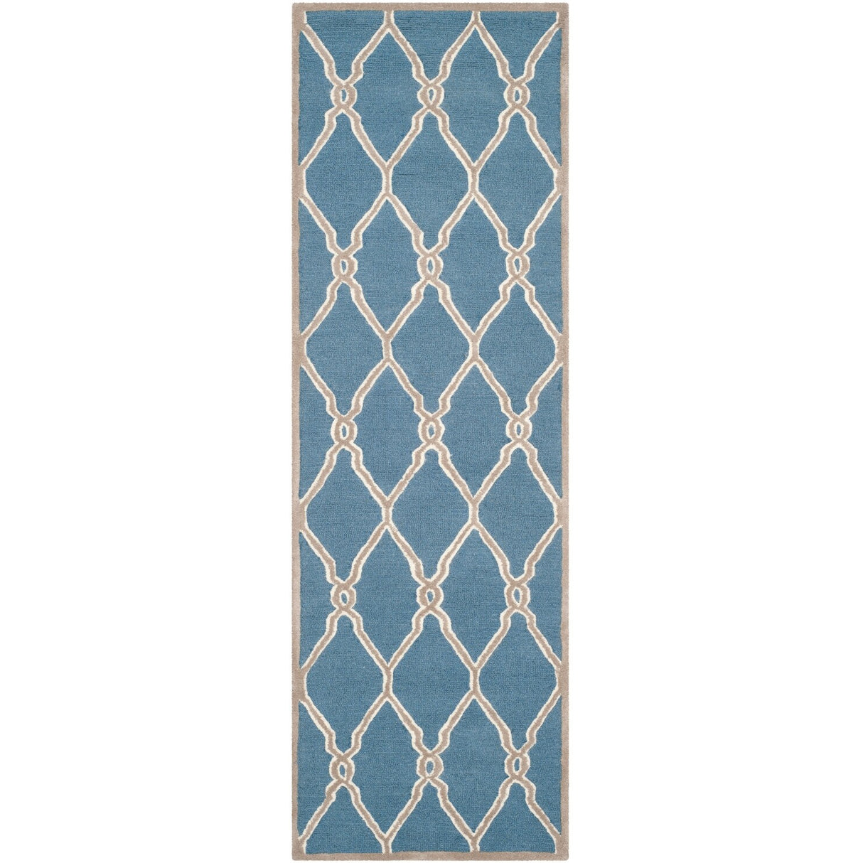 SAFAVIEH Handmade Cambridge Richtsje Moroccan Trellis Wool Rug